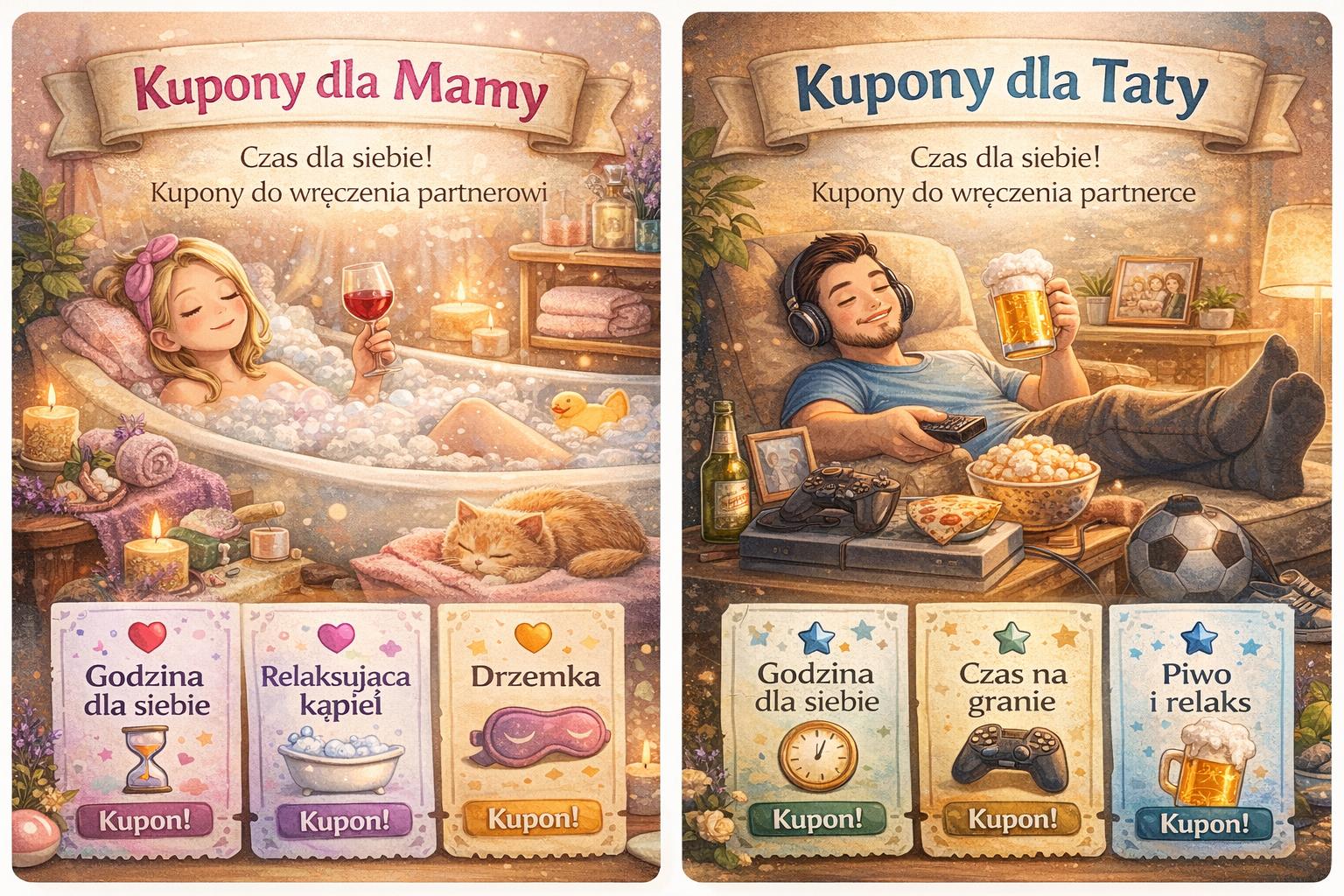 Kurs kompetencji rodzicielskich kupony dla mamy i taty