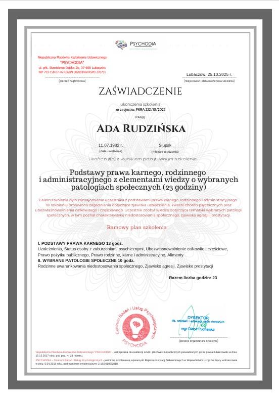 PODSTAWY PRAWA A. Rudzińska certyfikat.jpg