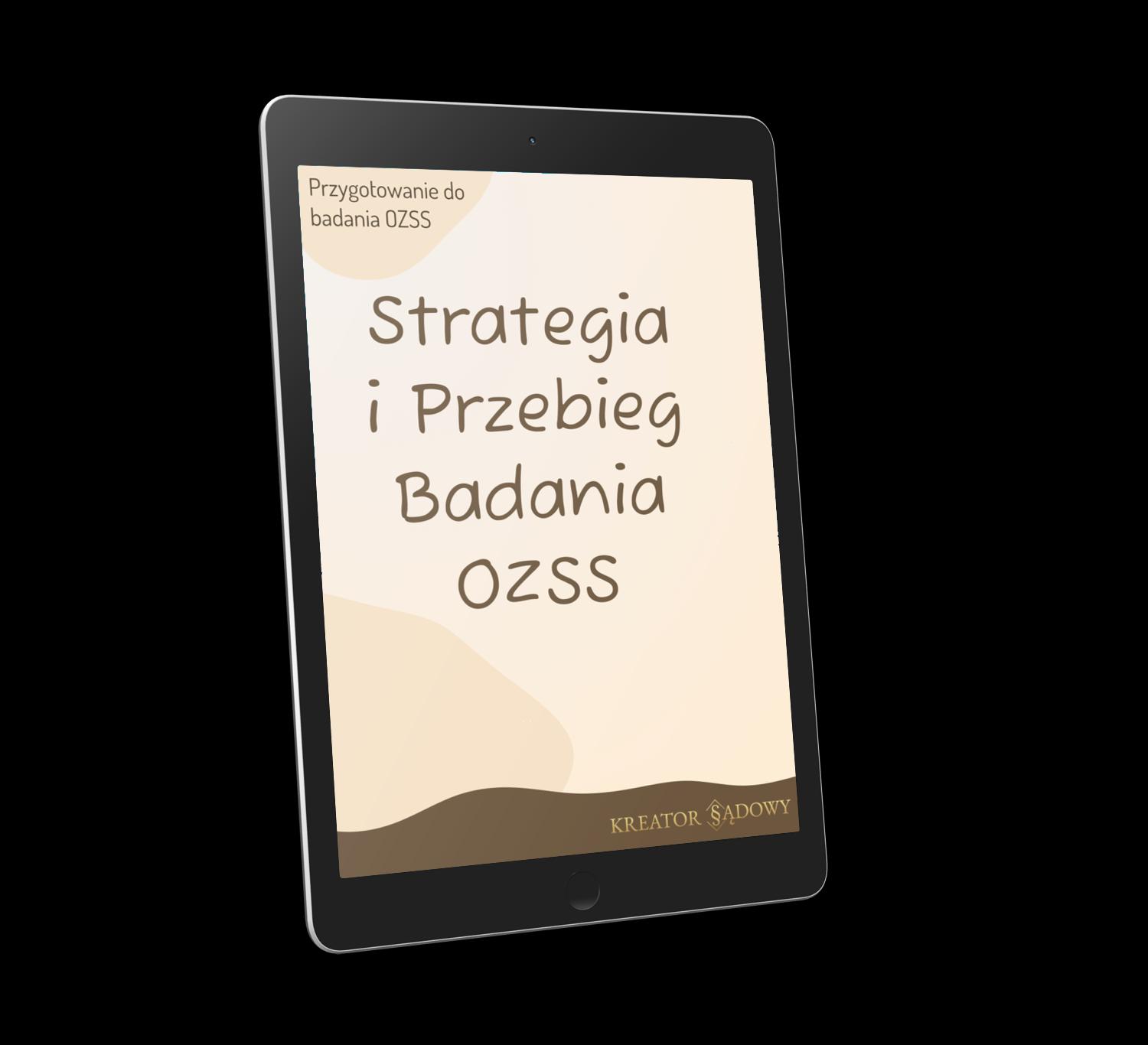 Strategia - badanie OZSS